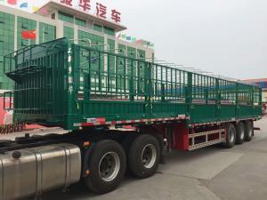 倉(cāng)柵式運(yùn)輸半掛車